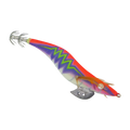 Finesse Rumoika Squid Jig, Red Flare, size 3.5, 2 pack