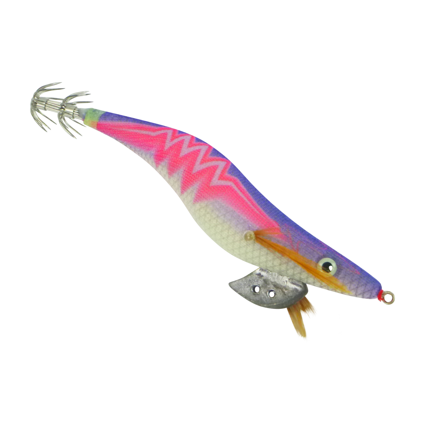 Finesse Rumoika Squid Jig, Purple Pink Neon, size 3.5, 2 pack V658-93MC000390114