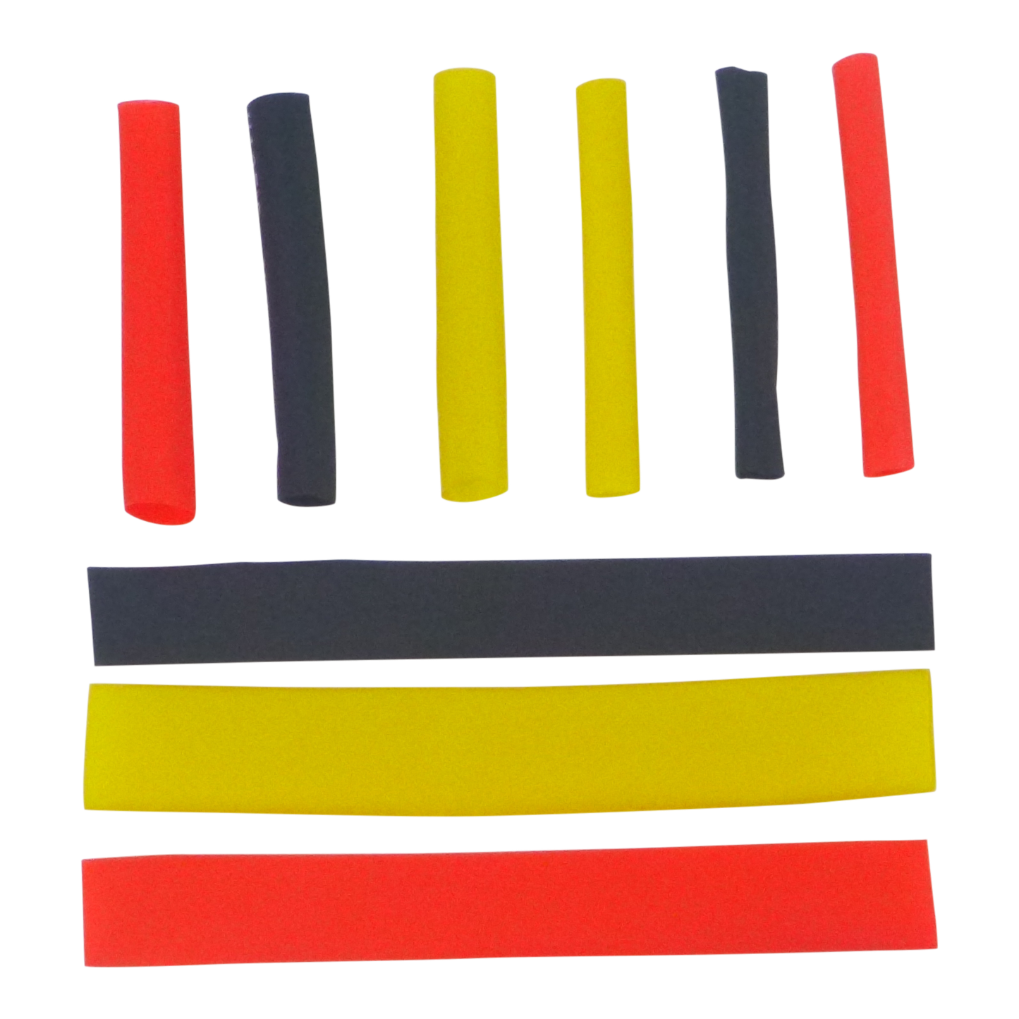Swimerz Assist Hook Sleeves, 2mm Shrink Tube, Black & Red, 50mmL. Qty 60. V658-93MC000400005