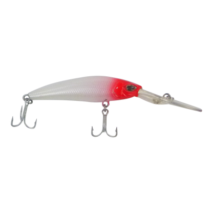 Finesse Wobbler Diving Lure, Red Head, 90mm V658-93MC000432303