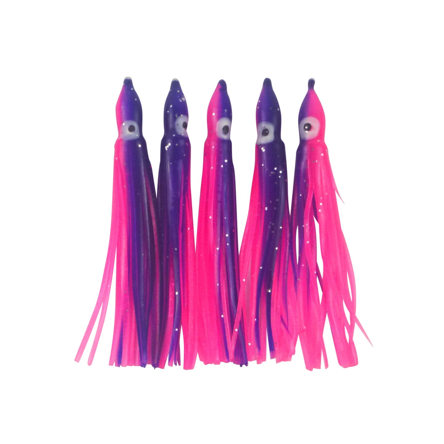 Swimerz Octopus Skirts 100mm Purple Pink, 5 pack V658-93MC000437008