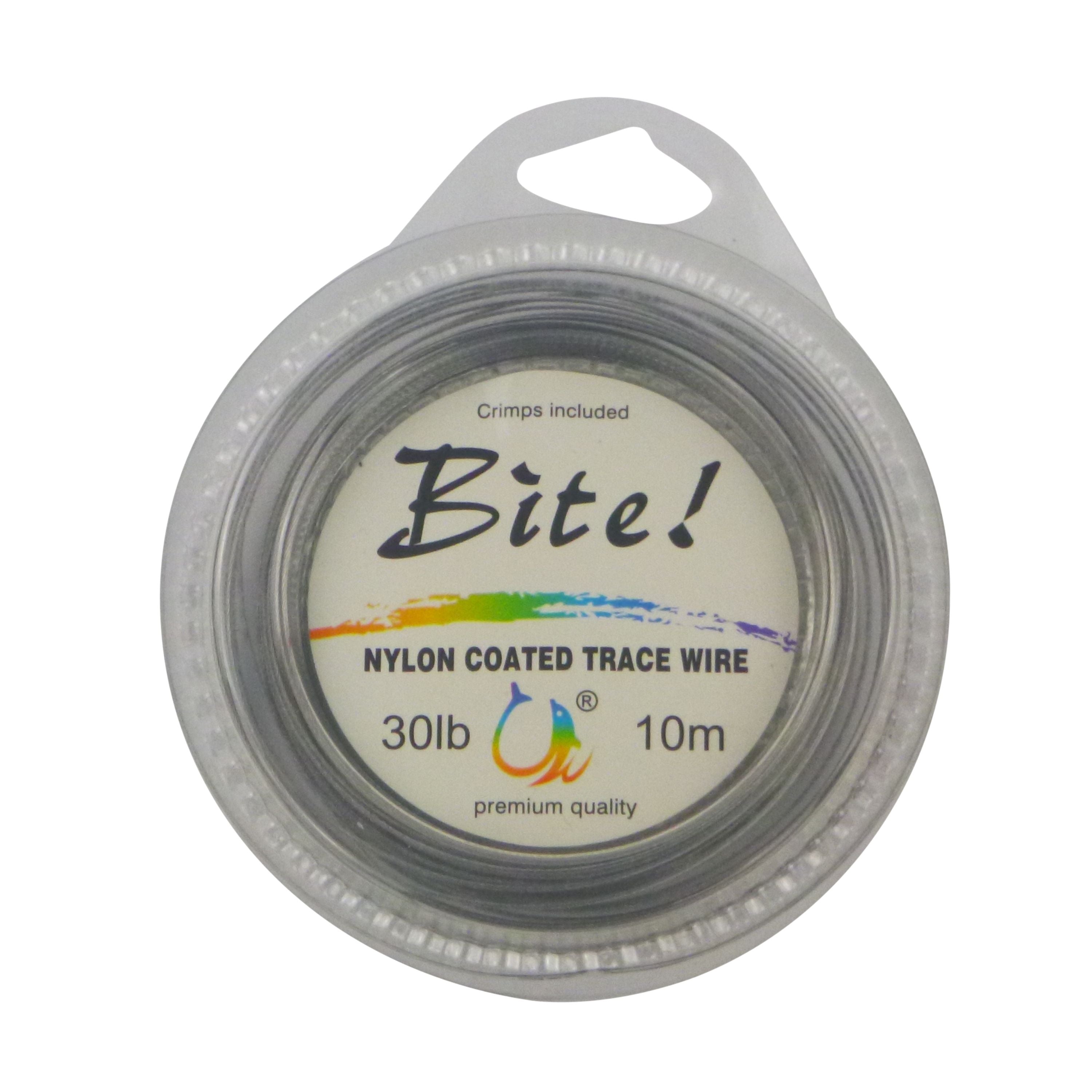 Swimerz Bite 7 Strand Coated Leader Wire, 30lb breaking strain, 10 mtrs V658-93MC000438102