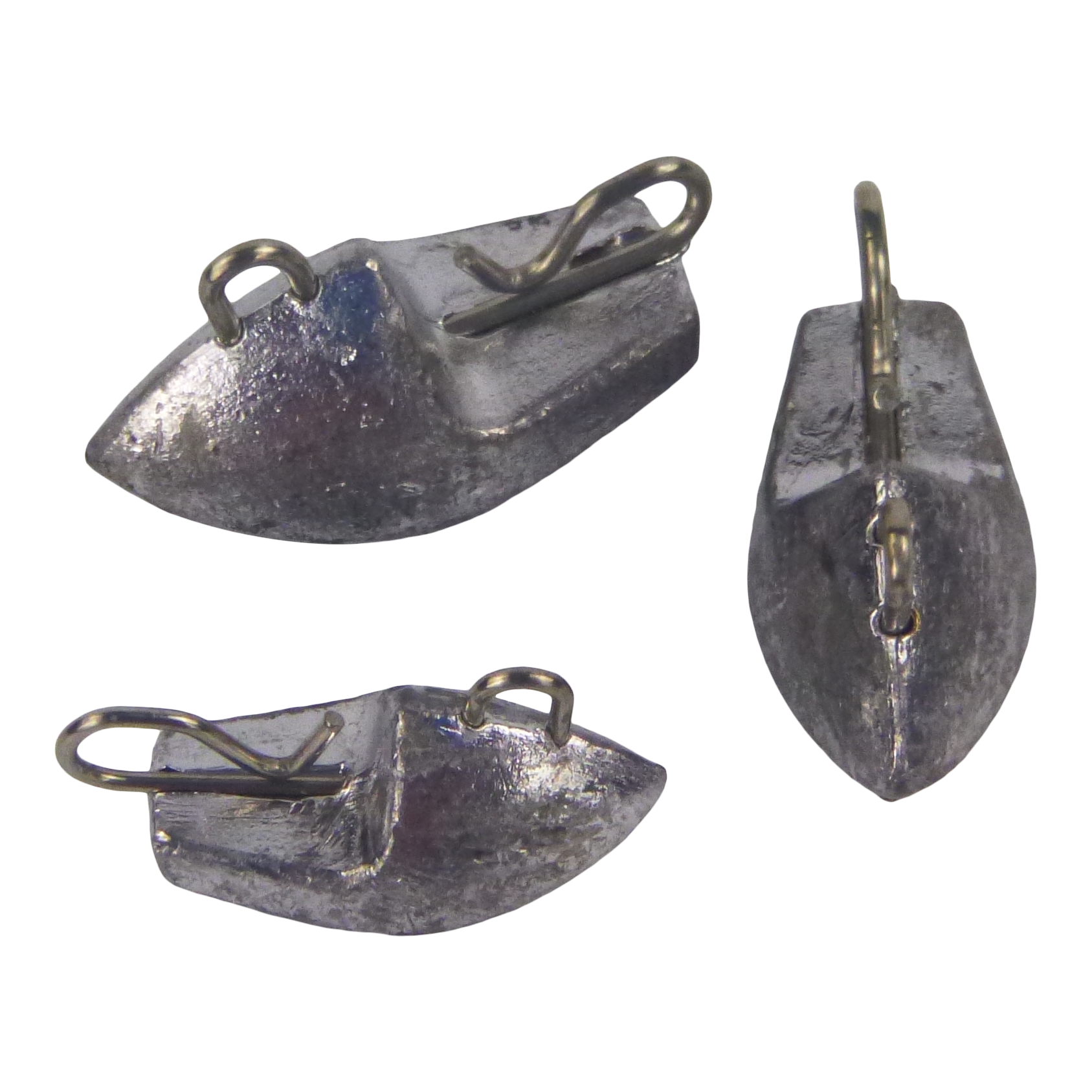 Swimerz 14gm Arrowhead Jig Head, 1/2oz, Lead, Qty 10 V658-93MC000471003