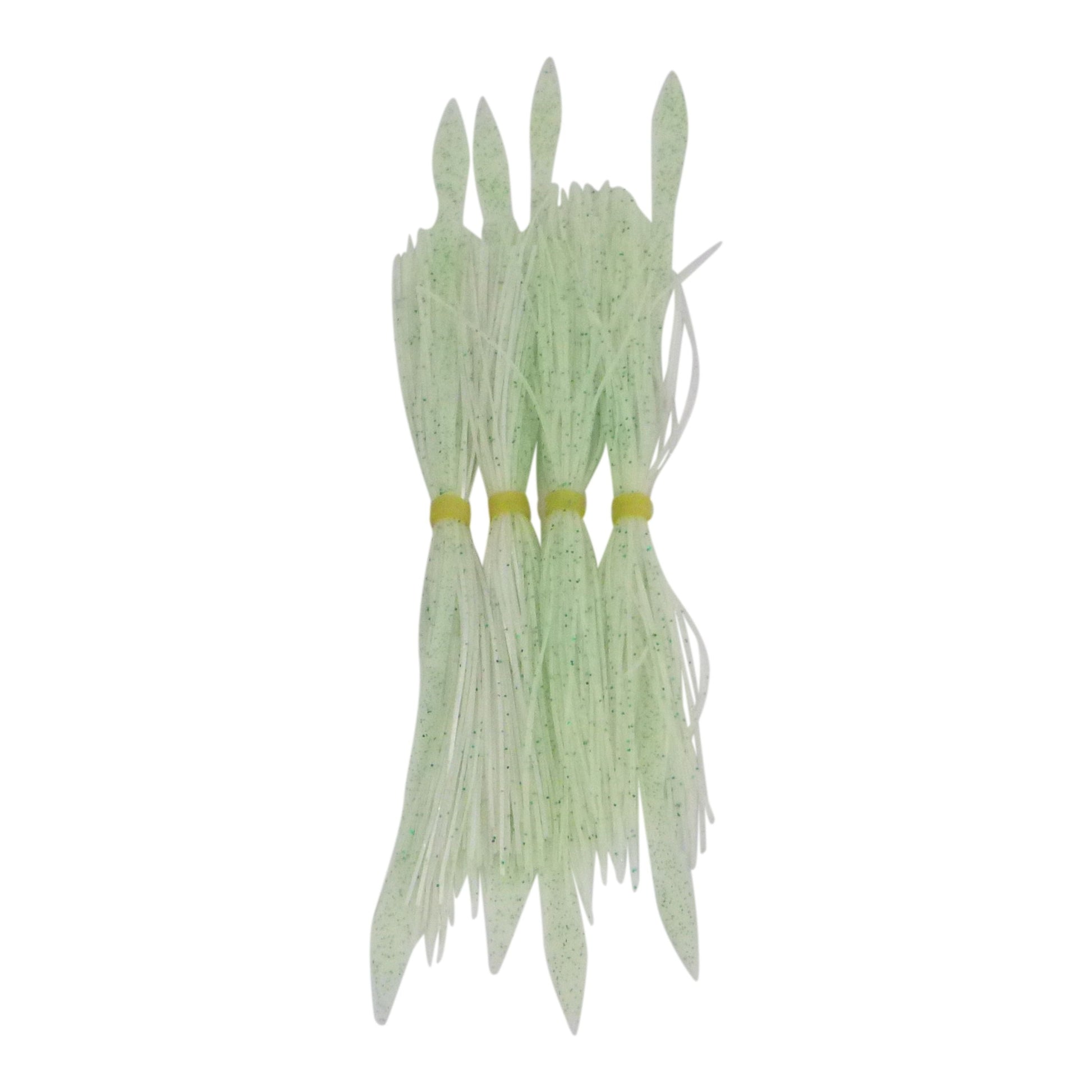Dekoi Tailed Lure Skirts, Lumo White V658-93MC000471200