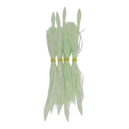 Dekoi Tailed Lure Skirts, Lumo White V658-93MC000471200