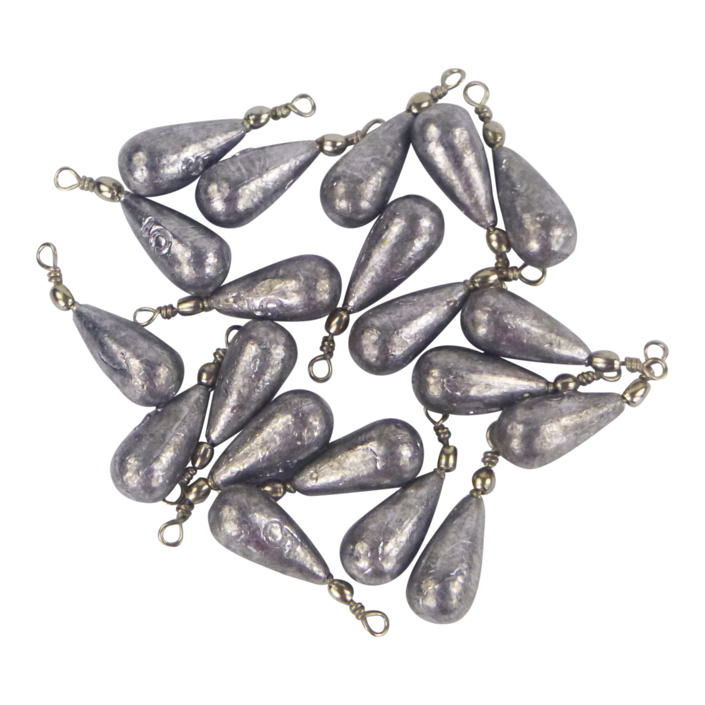 Swimerz 5gm Teardrop Sinker, Lead, 20 pack V658-93MC000472001