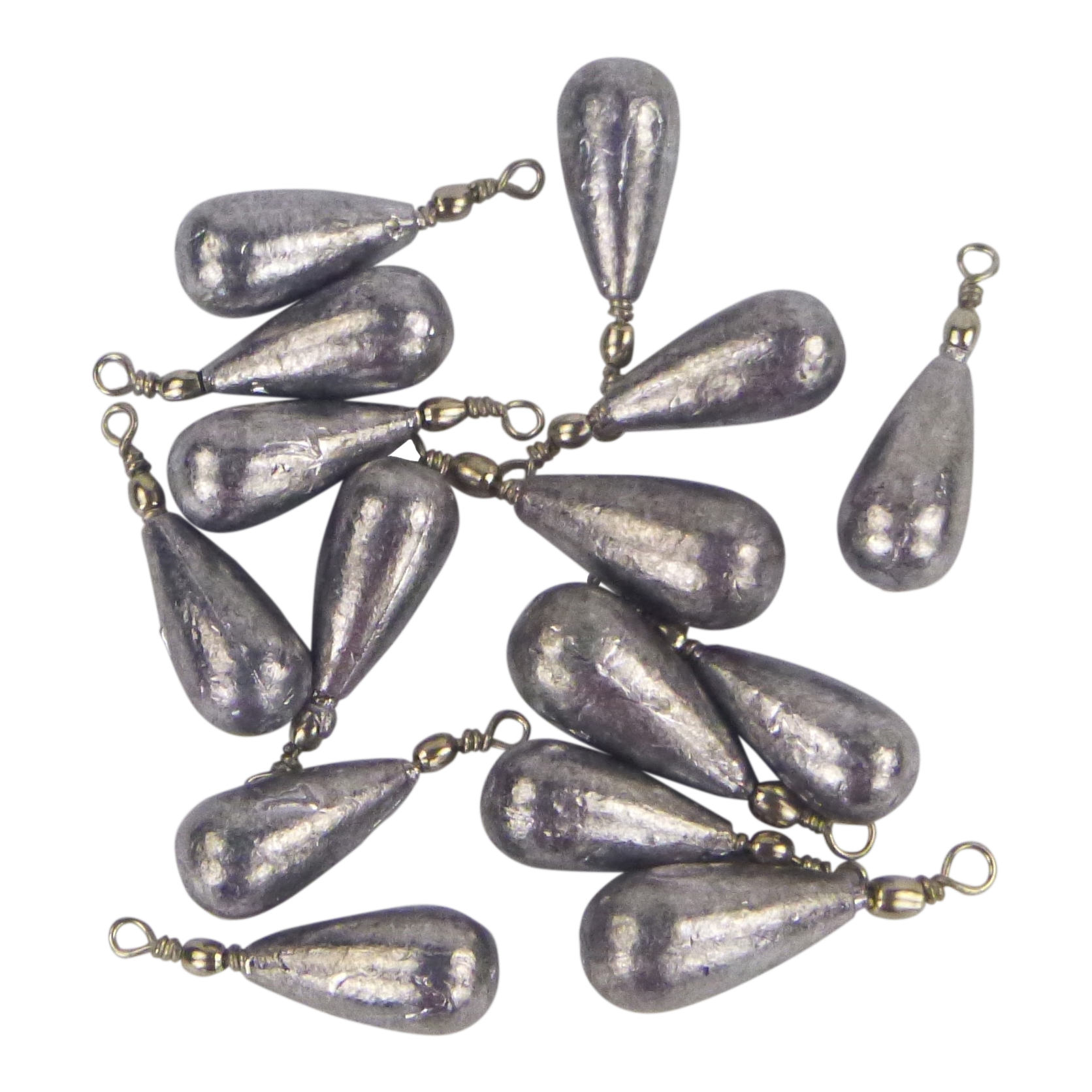 Swimerz 7gm Teardrop Sinker, Lead, 15 pack V658-93MC000472002