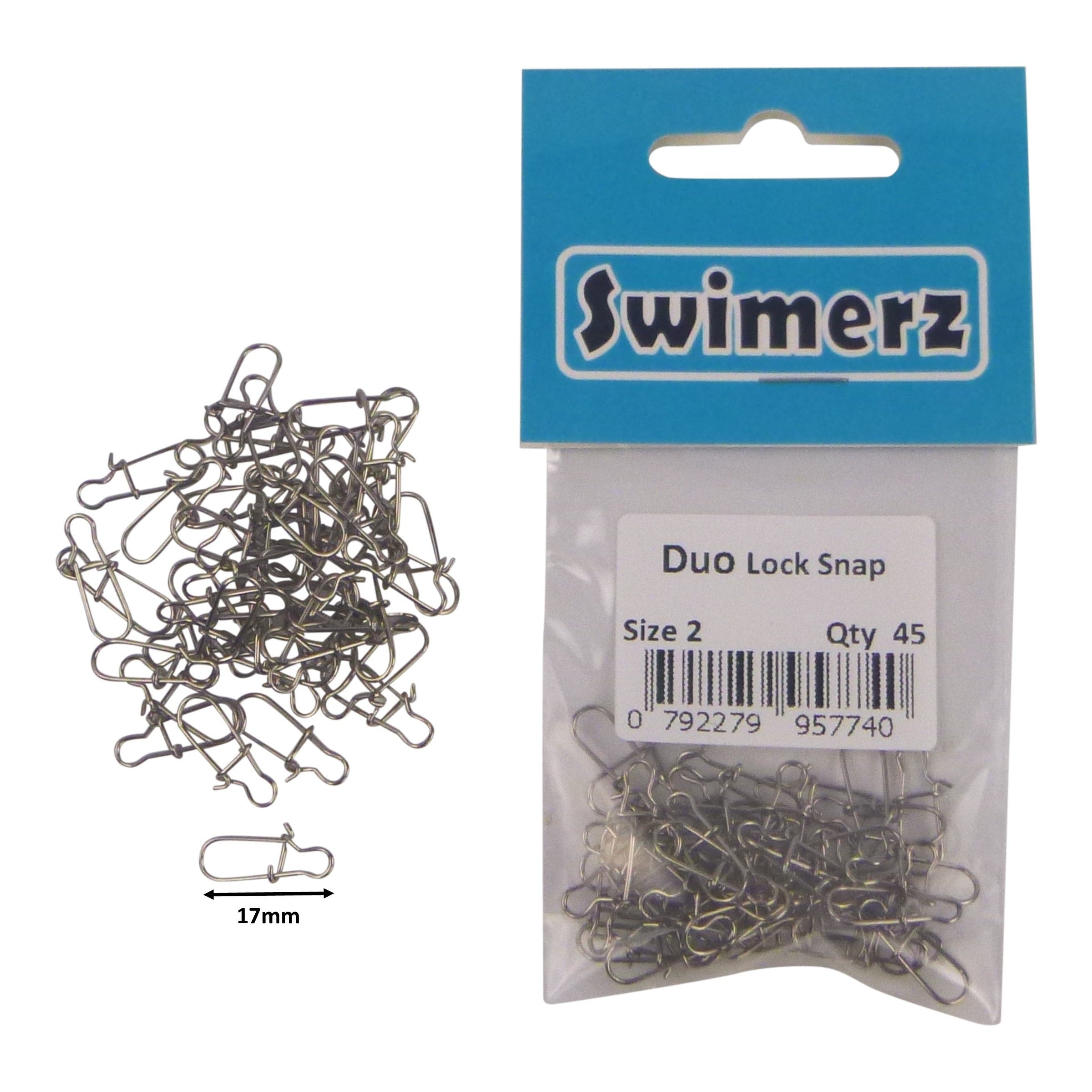 Swimerz Duo Lock Snaps Size 2. Pack 45 pack V658-93MC000490030
