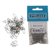 Swimerz Duo Lock Snaps Size 3. Pack 45 pack V658-93MC000490040