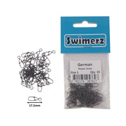 Swimerz German Power Snap, Closed Eye, size 1, 45 pack V658-93MC000490612