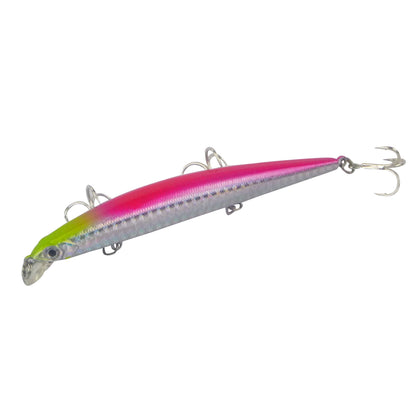 Finesse LW12 Shallow Diving Twitch Bait 120mm, Pink Flash V658-93MC000490854