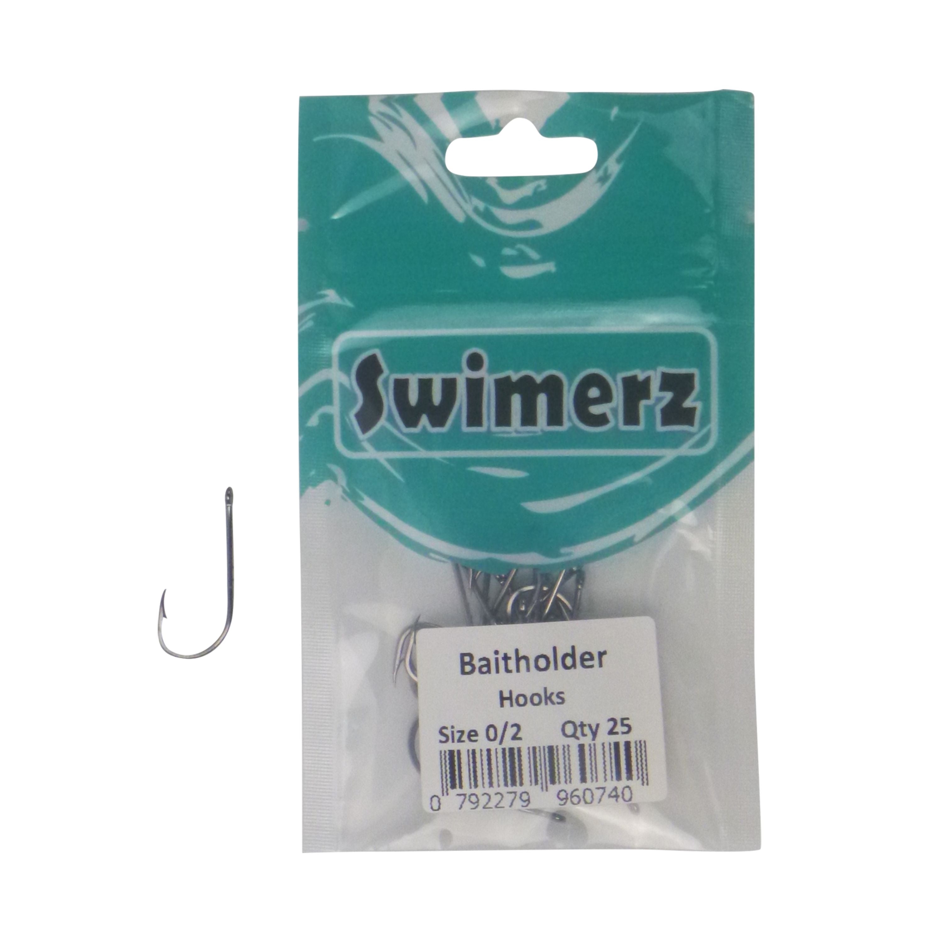 Swimerz 0/2 Baitholder Hook, Qty 25 V658-93MC000496102