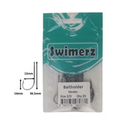 Swimerz 2/0 Baitholder Hook, Qty 25 V658-93MC000496105