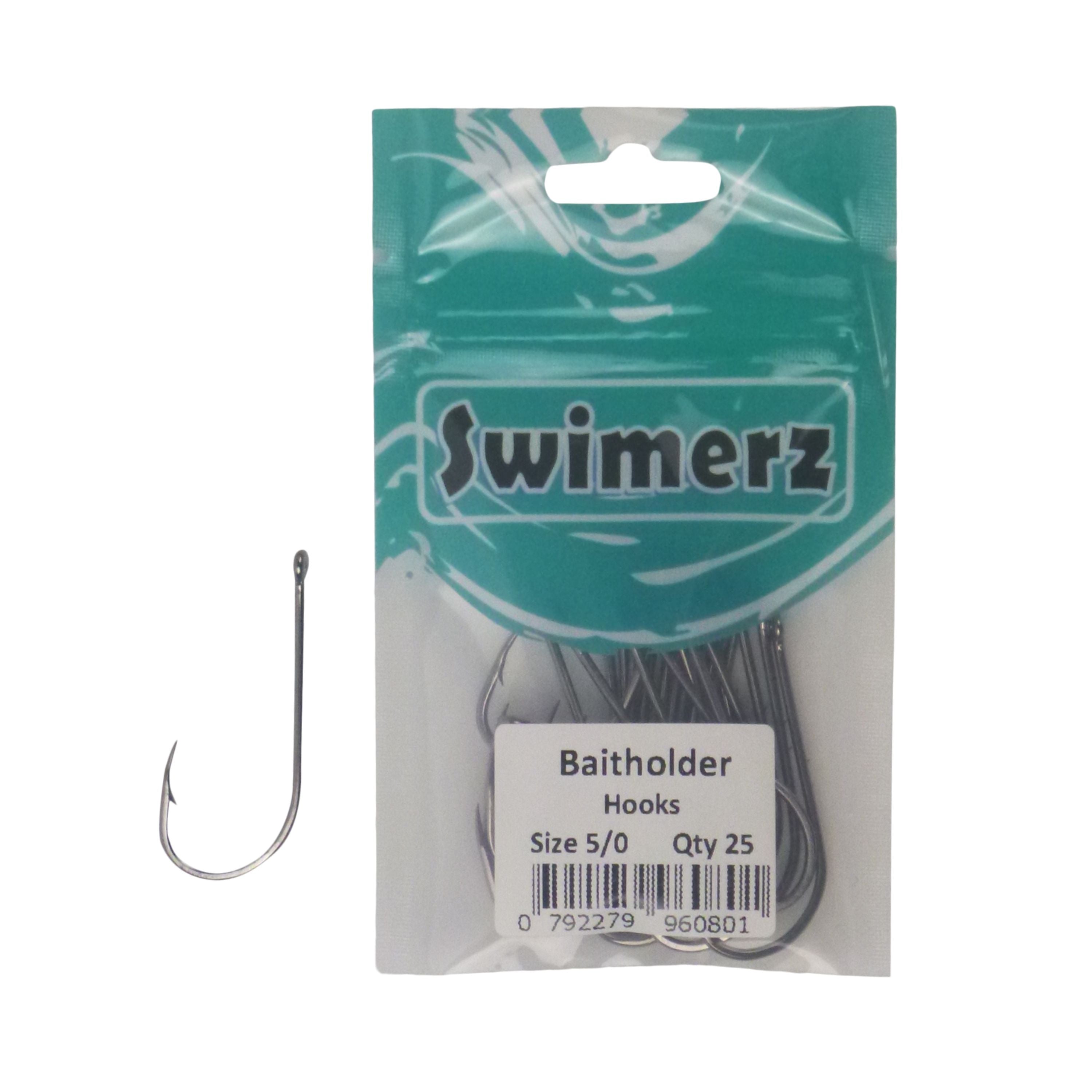 Swimerz 5/0 Baitholder Hook, Qty 25 V658-93MC000496108