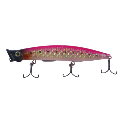 Toppu Mizzu Cupface Popper, 110mm, Hot Pink Hex V658-93MC000540112