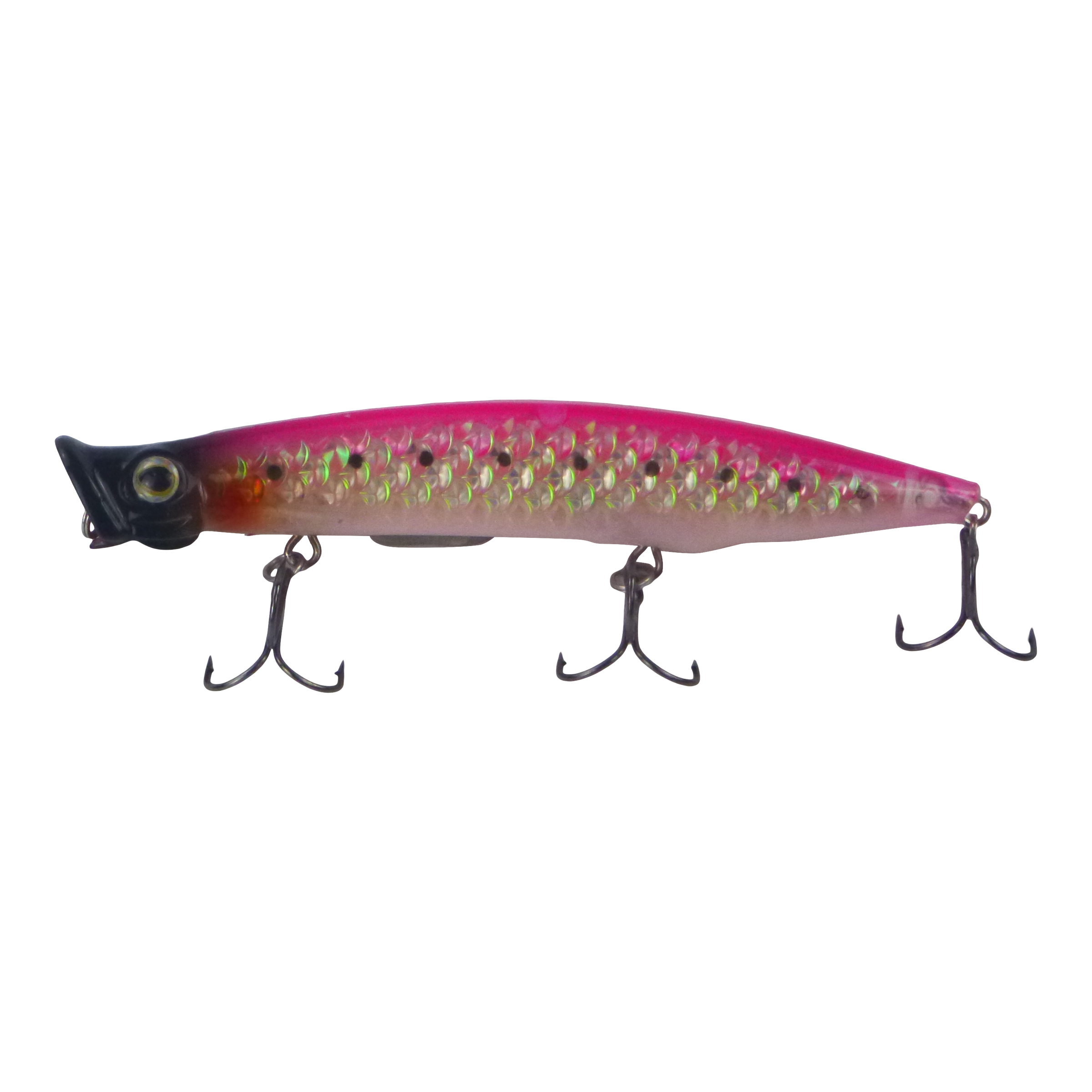 Toppu Mizzu Cupface Popper, 110mm, Hot Pink Hex