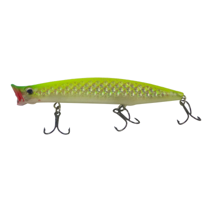 Toppu Mizzu Cupface Popper, 110mm, Chartruese Hex V658-93MC000540114