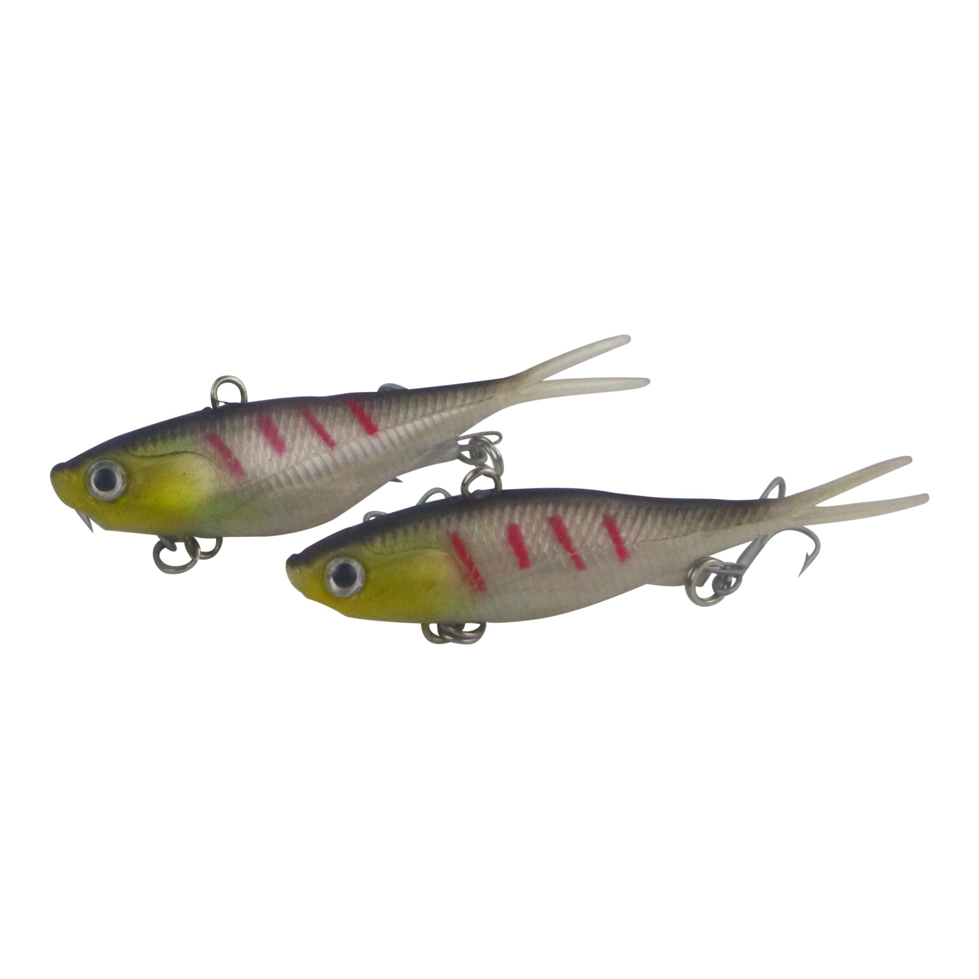 Swimerz 95mm Soft Vibe, Cut Mullet, 2 pack V658-93MC000580014