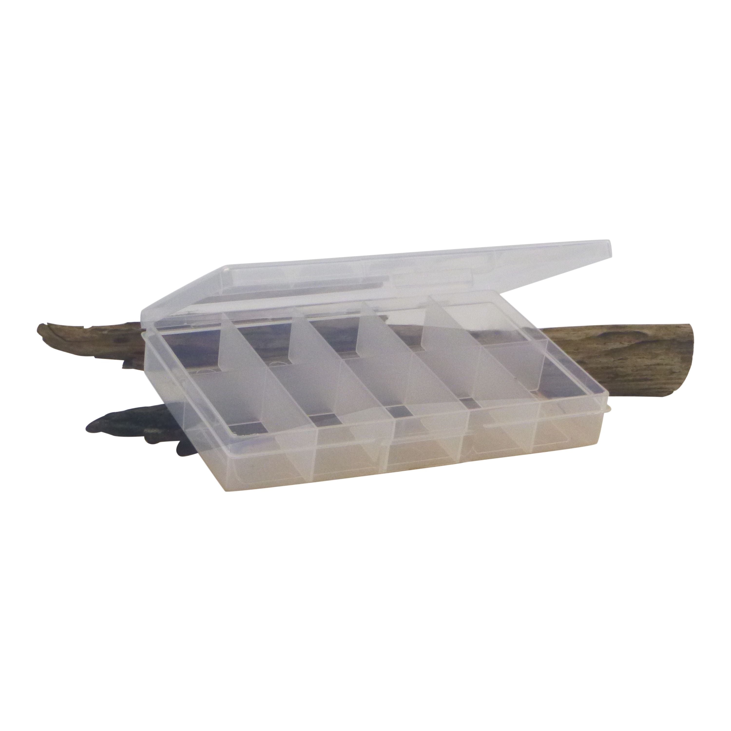 Rig Ezy 10 Compartment Tackle Box. 190mmL x 120mmW x 30mmD. V658-93MC000590100