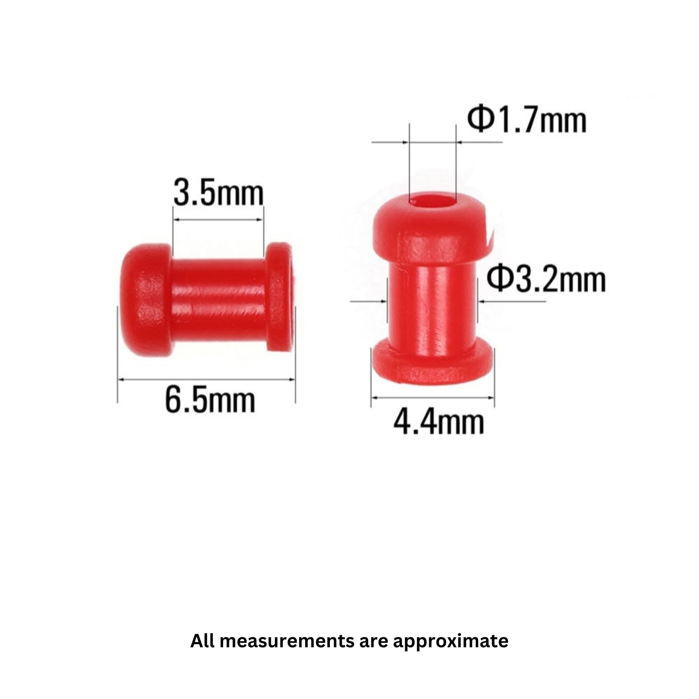 Artizan Standard Red Skirt Body, Qty 50 V658-93MC000600001