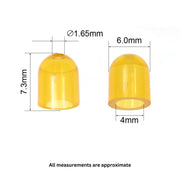 Artizan Nose Cone, 4mmID 6mmOD, Qty 50 V658-93MC000600003