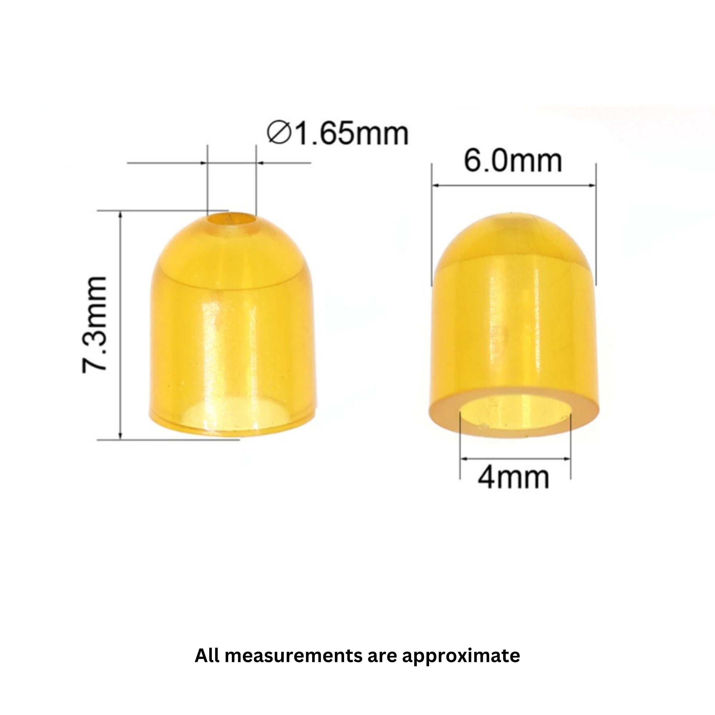 Artizan Nose Cone, 4mmID 6mmOD, Qty 50 V658-93MC000600003