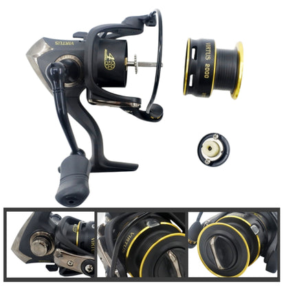 Ryobi Virtus 4000 Spinning Reel, 5:1:1 Gear Ratio 4+1BB V658-93MC000610104