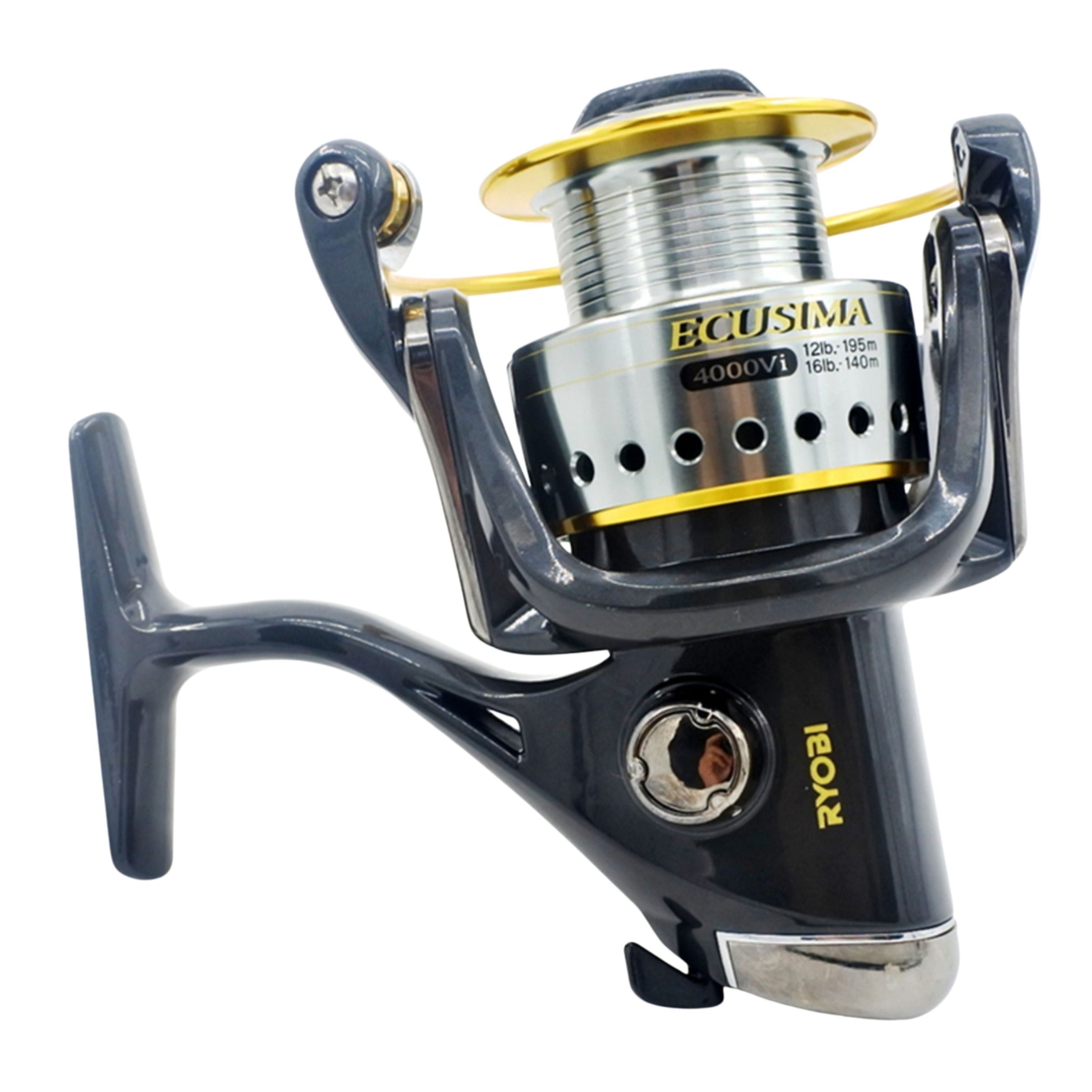 Ryobi Ecusima 2000 Spinning Reel, 5:1:1 Fast Retrieve 4+1 BB V658-93MC000610202