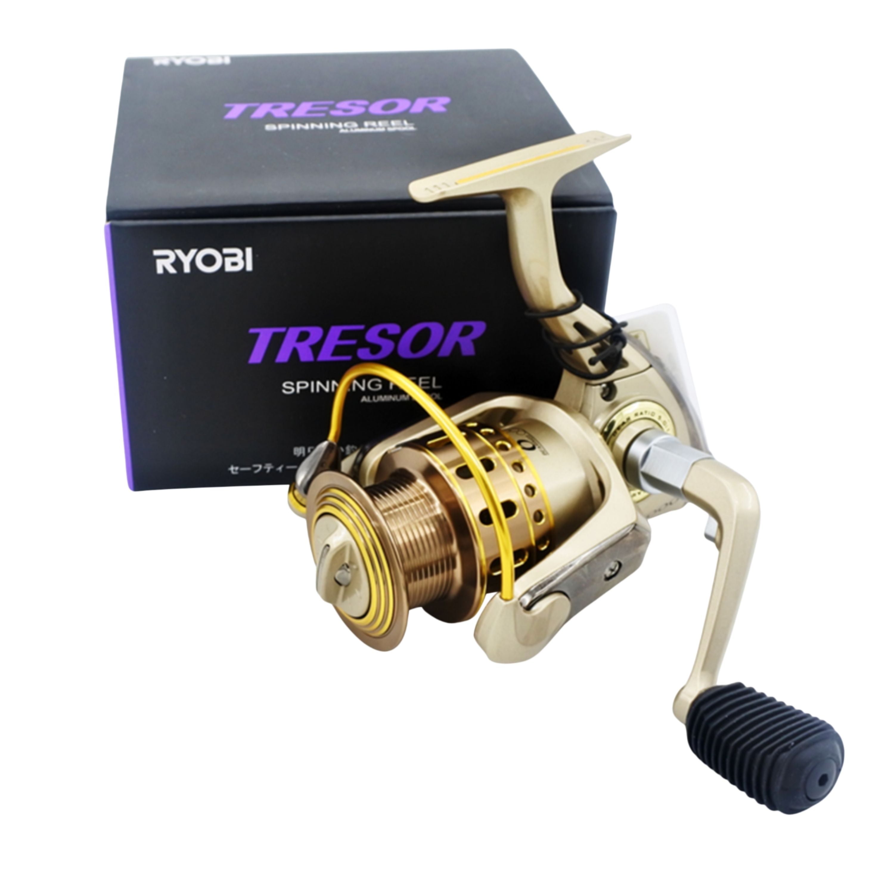 Ryobi Tresor 3000 Spinning Reel, 5:0:1 Gear Ratio 5+1 BB V658-93MC000610303