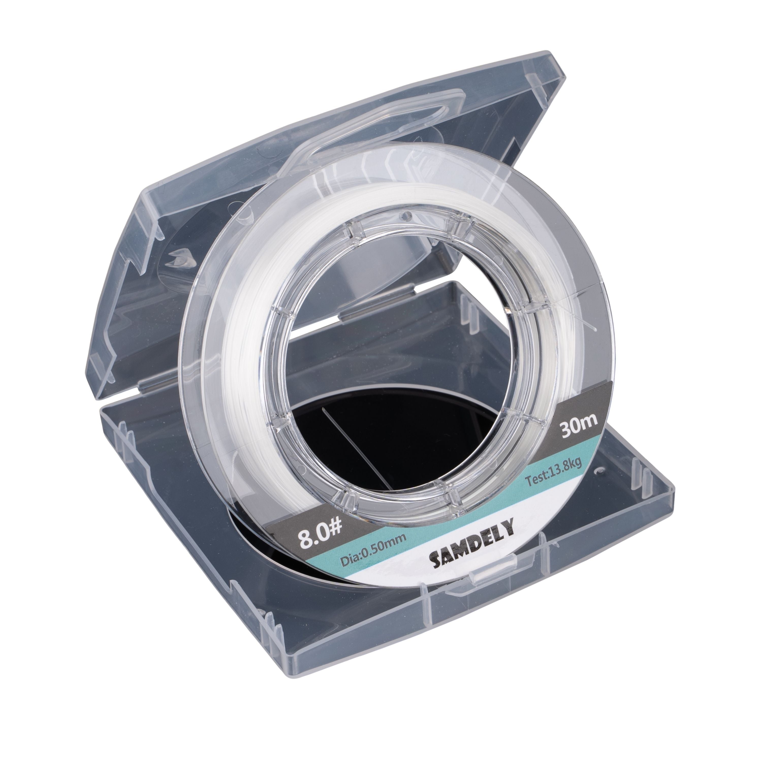 Samdely Clear Fluorocarbon Leader, #3.0, 12lb, 30Mtr V658-93MC000630403