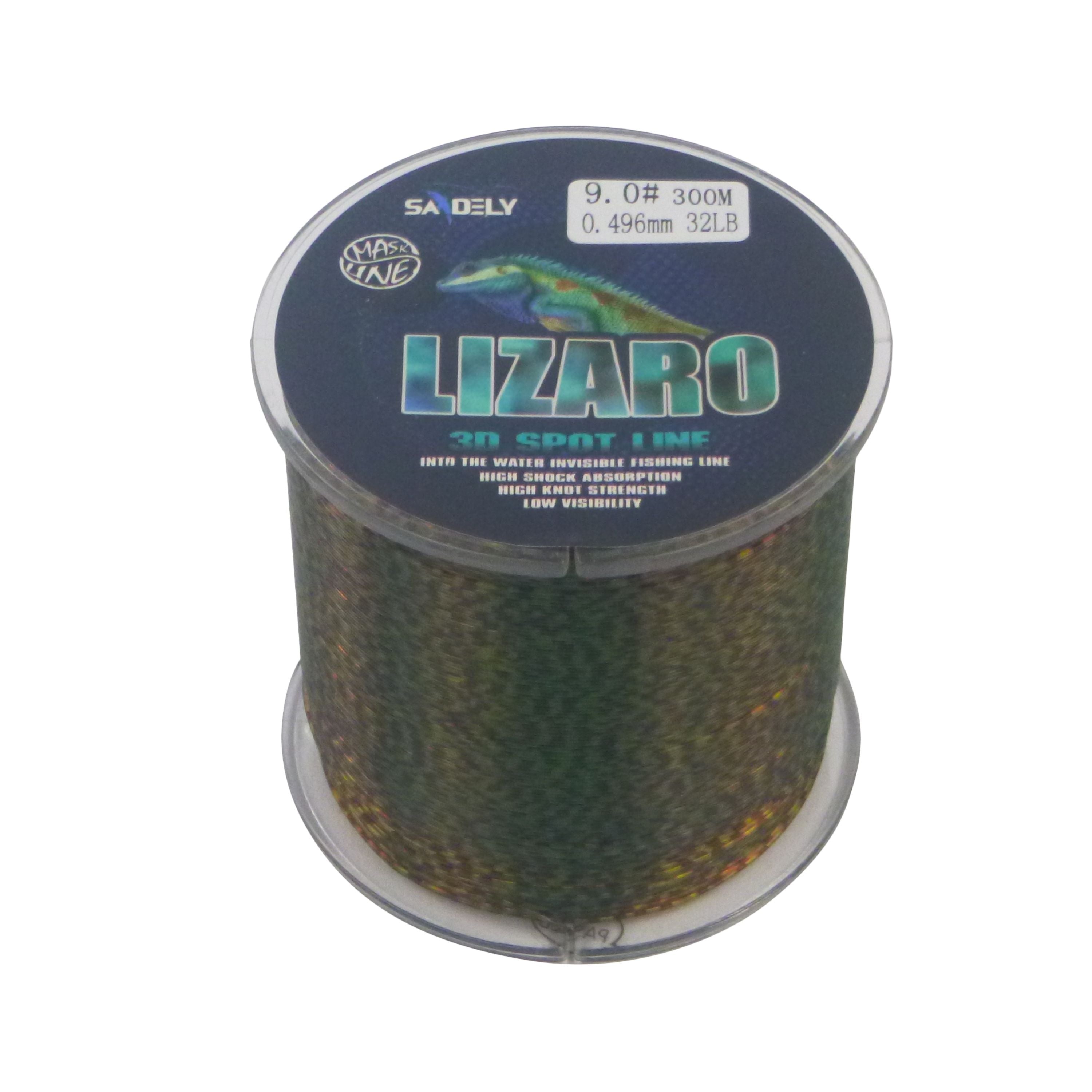 Samdely Lizaro Mono, Camo Green, #2.0. 8lb, 300Mtr V658-93MC000630502