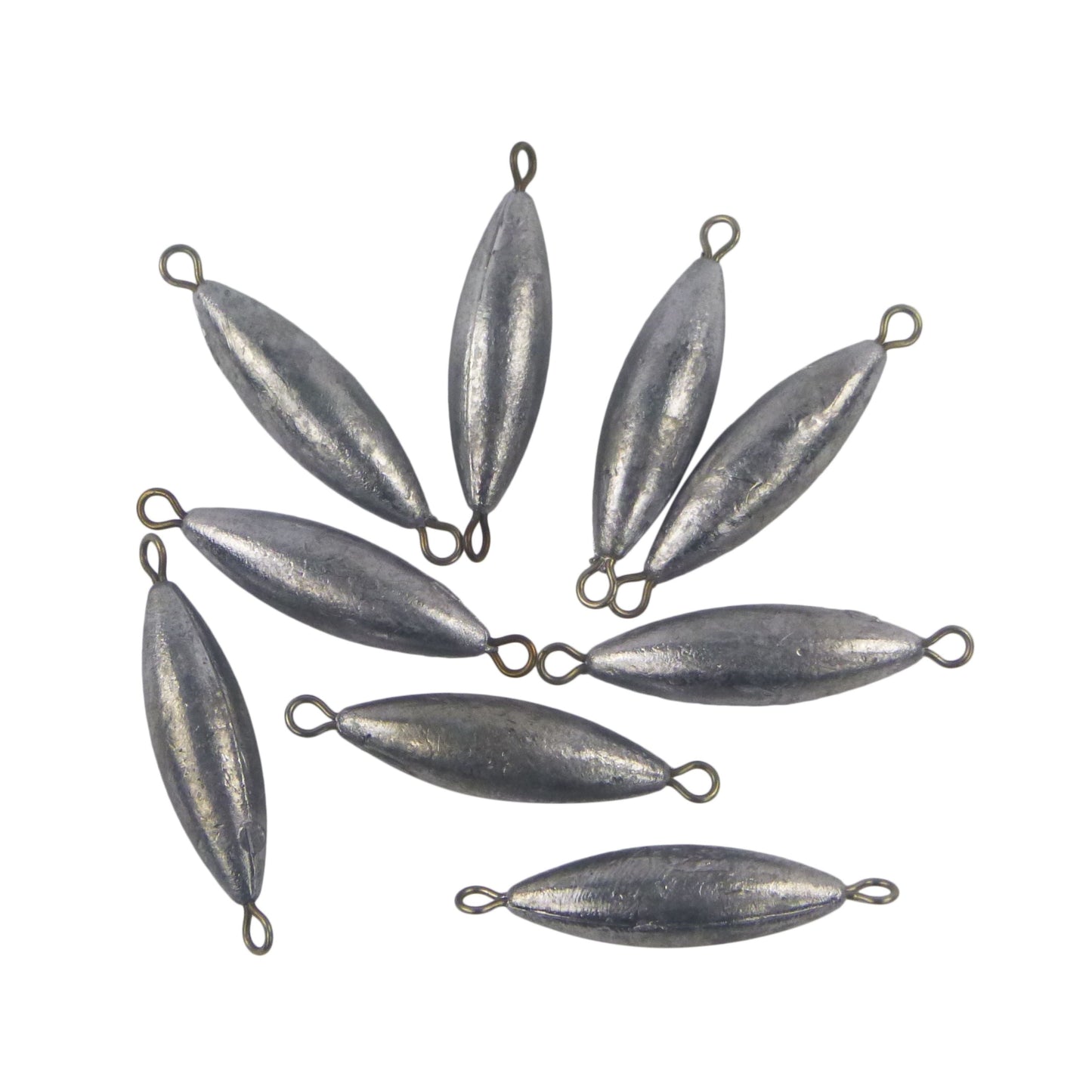 Swimerz 4oz Torpedo Trolling Sinker, Lead 9 Pack V658-93MC000642004