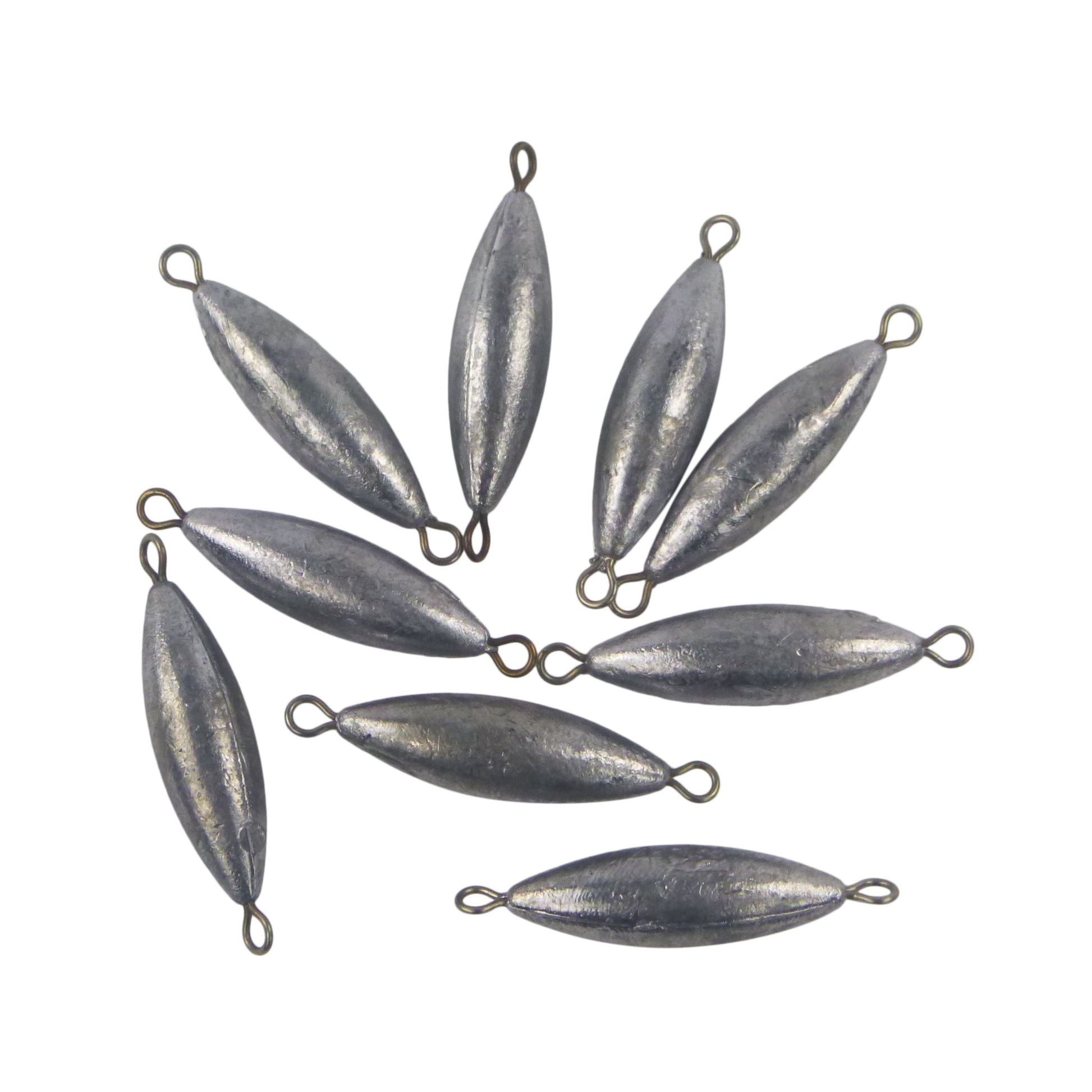 Swimerz 4oz Torpedo Trolling Sinker, Lead 9 Pack V658-93MC000642004