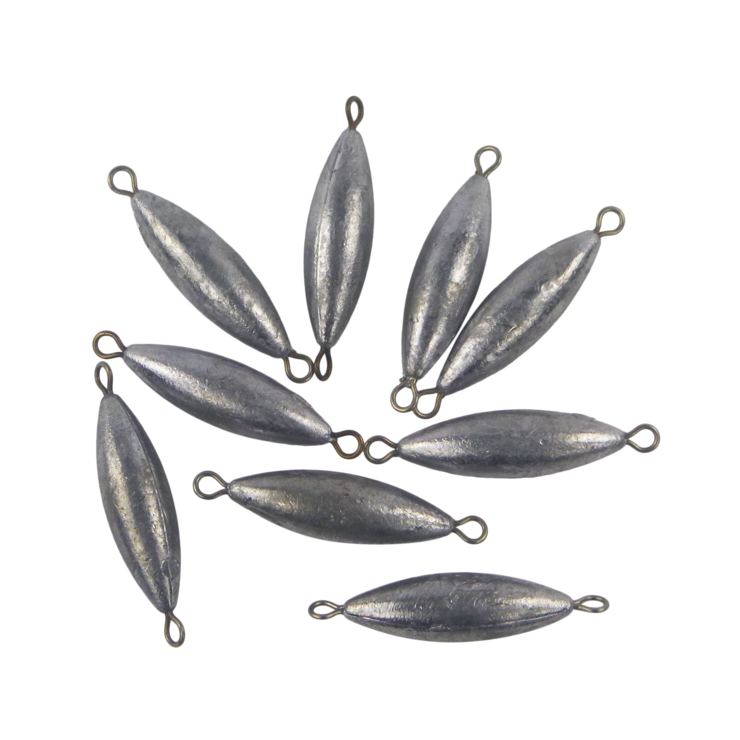 Swimerz 4oz Torpedo Trolling Sinker, Lead 9 Pack V658-93MC000642004