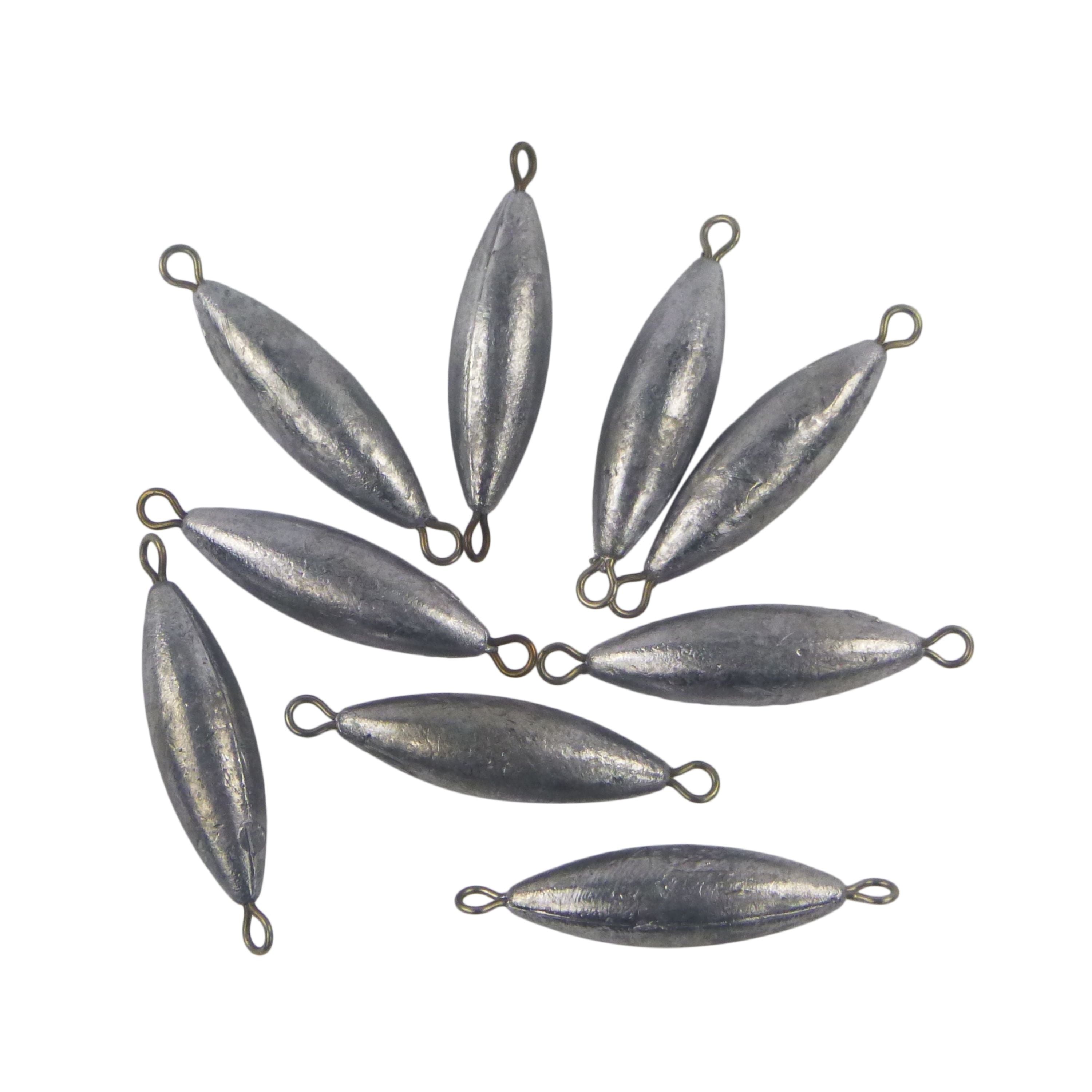 Swimerz 4oz Torpedo Trolling Sinker, Lead 9 Pack V658-93MC000642004