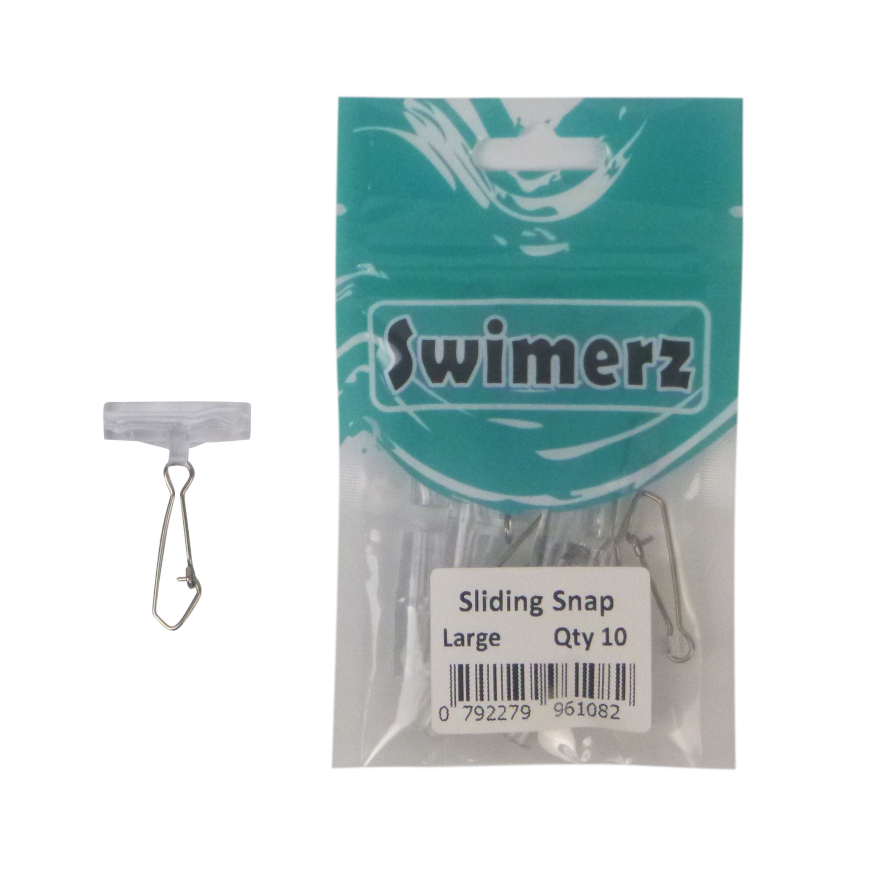 Swimerz Sliding Snaps, Size Large, 25 pack V658-93MC000660512