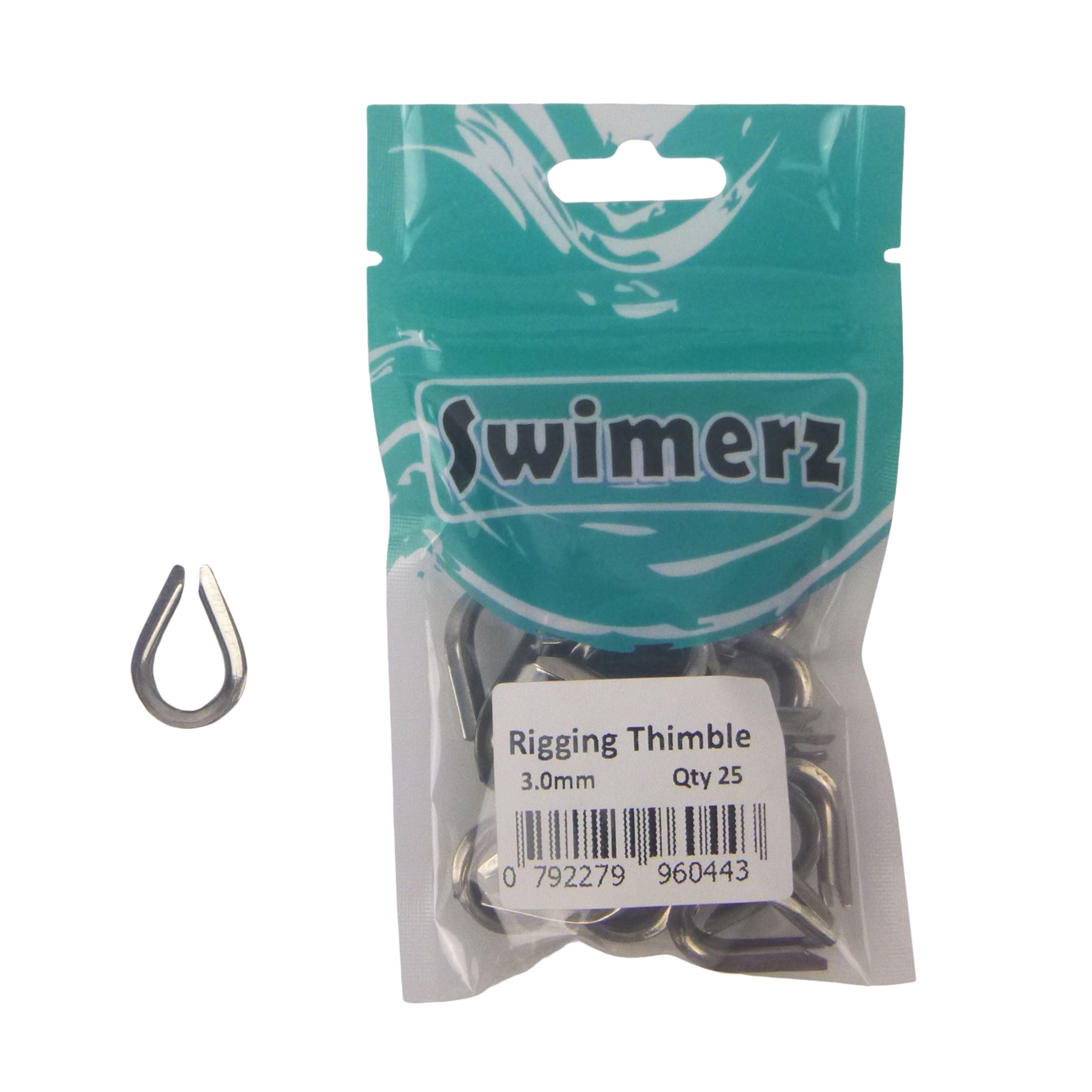 Swimerz Rigging Thimbles, 3.0mm, Qty 25 V658-93MC000680120