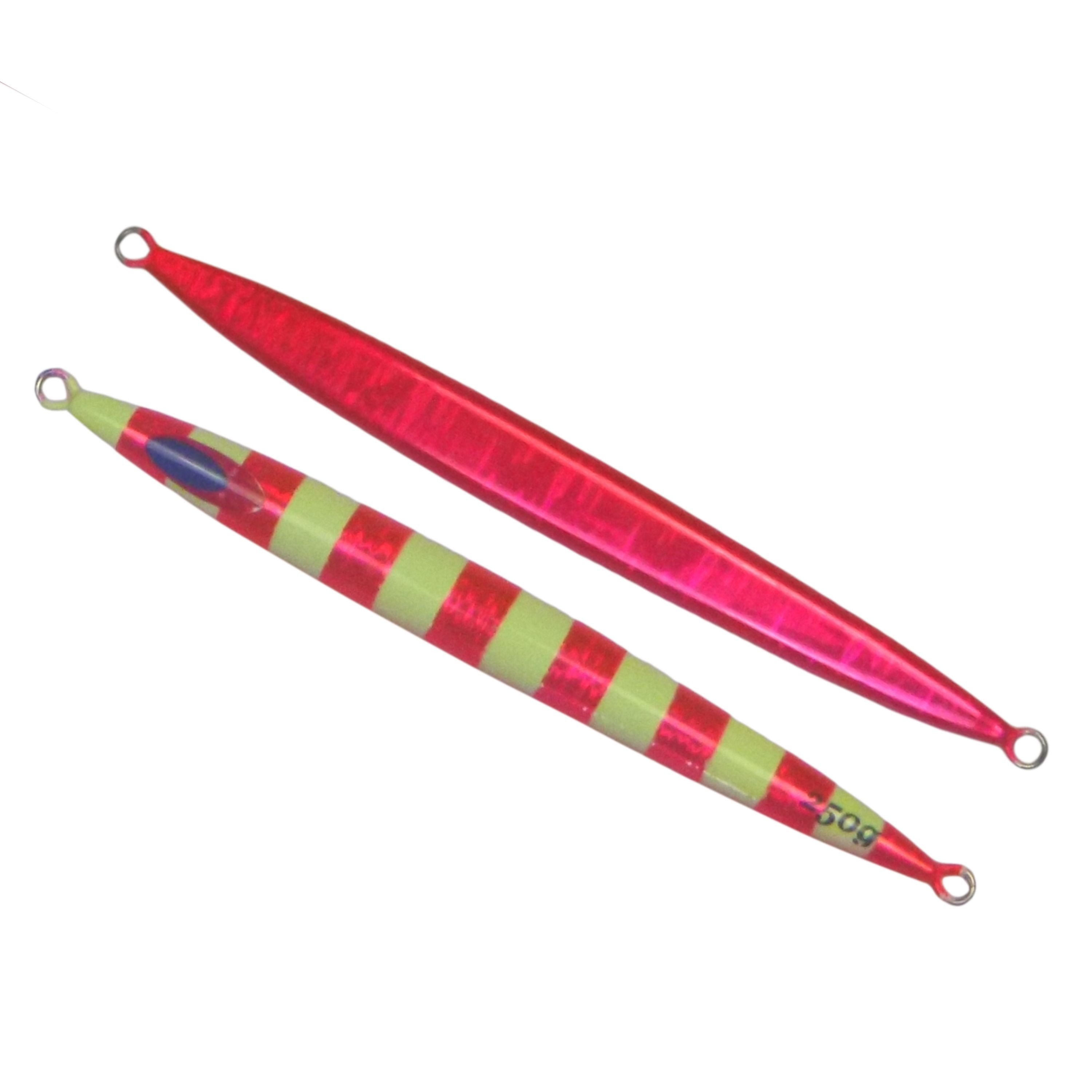 Finesse Lumo Fastdrop Jig, 250gm, Hot Pink, Qty 2