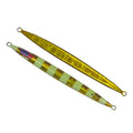 Finesse Lumo Fastdrop Jig, 250gm, Gold Stripe, Qty 2