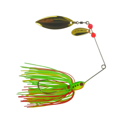 Dekoi 17gm LS21 Closed Eye Spinnerbait, Lemon Lime, Qty 2 V658-93MC002200034