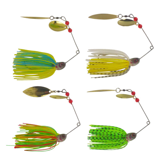 Dekoi 20gm LS22 Closed Eye Spinnerbait, Bumblebee, Qty 2 V658-93MC002200041