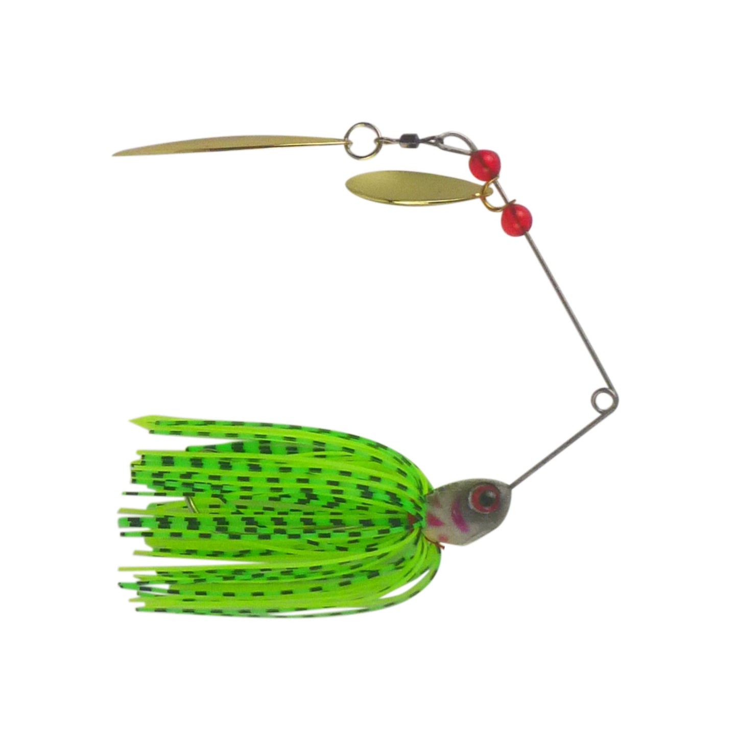 Dekoi 20gm LS22 Closed Eye Spinnerbait, Fluro Green, Qty 2 V658-93MC002200044