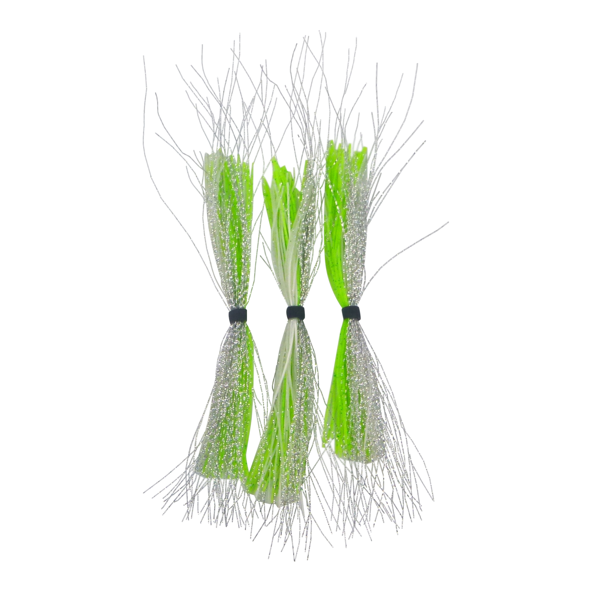 Dekoi Krystal Flash Lure Skirts, Silver Chartruese V658-93MC003071032