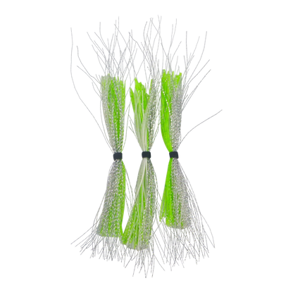 Dekoi Krystal Flash Lure Skirts, Silver Chartruese V658-93MC003071032