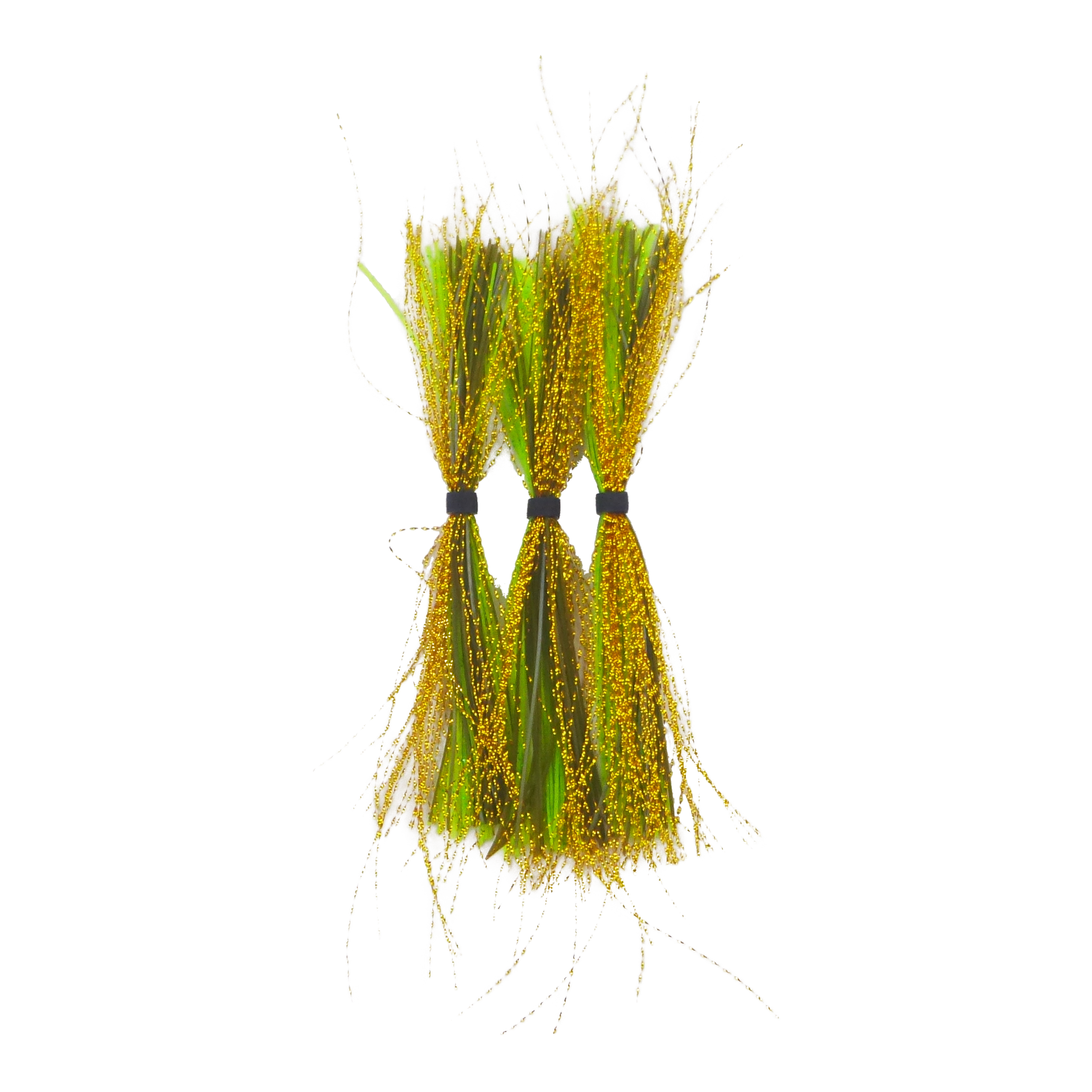 Dekoi Krystal Flash Lure Skirts, Gold Camo