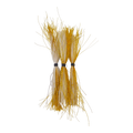 Dekoi Krystal Flash Lure Skirts, White Gold