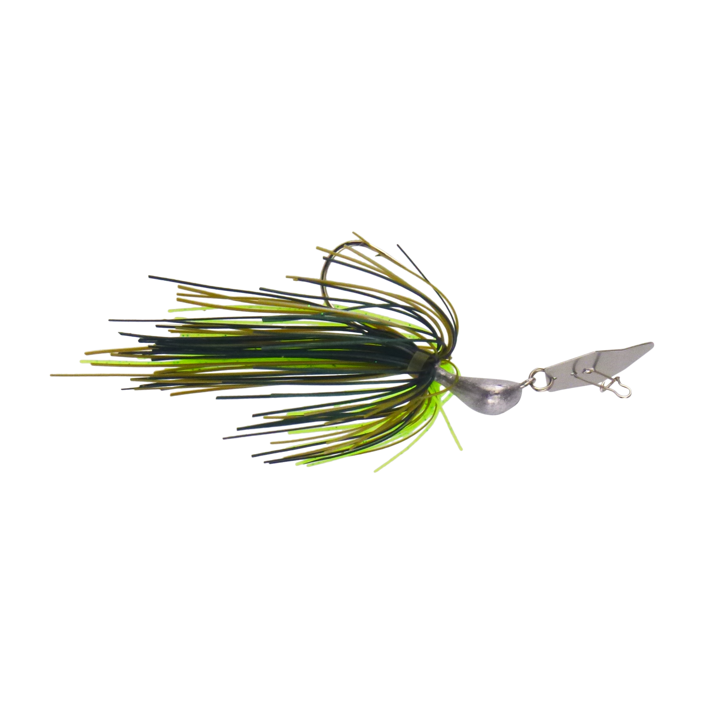 Dekoi 7gm Bladed Swim Jig, Chatterbait, Tree Frog, 2 pack V658-93MC003072012