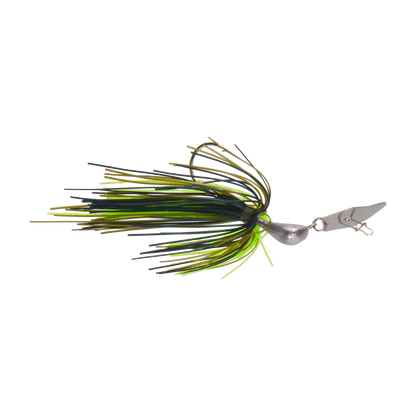 Dekoi 7gm Bladed Swim Jig, Chatterbait, Tree Frog, 2 pack V658-93MC003072012