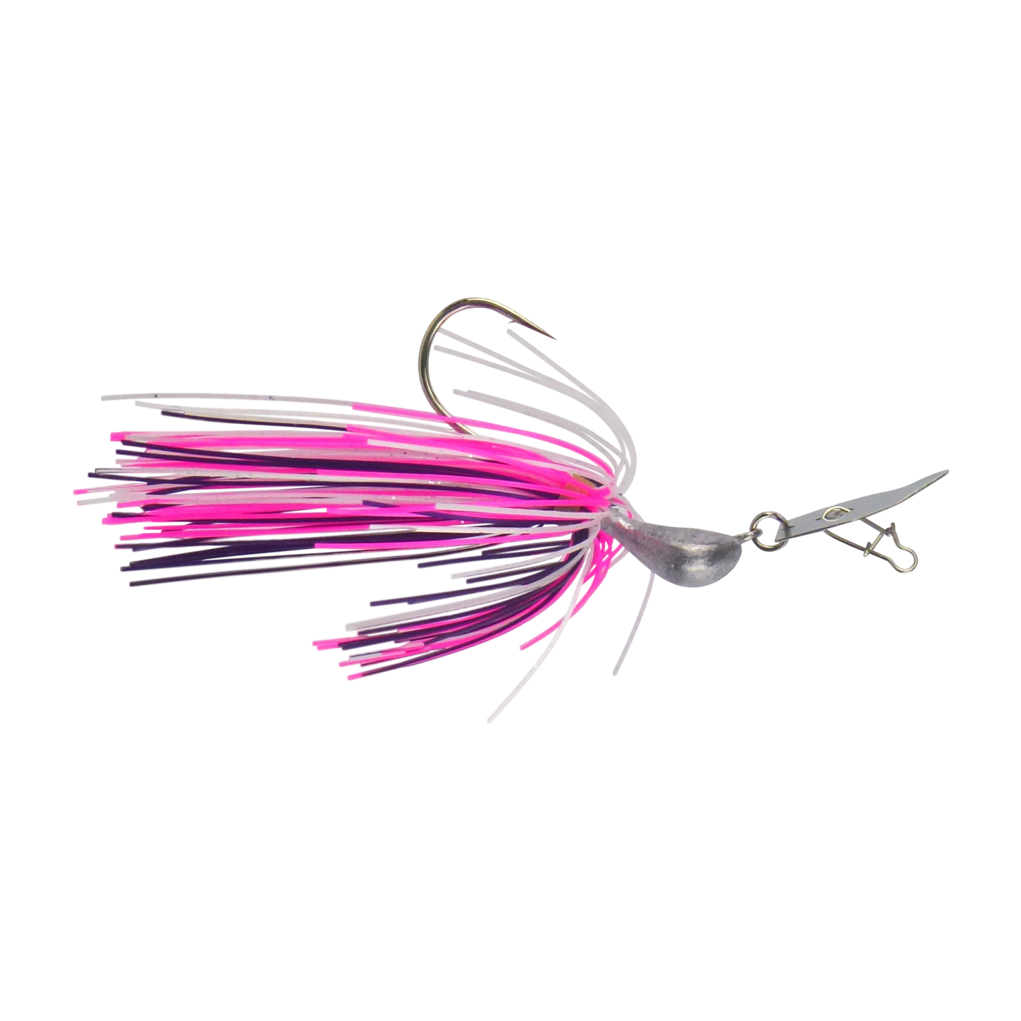 Dekoi 7gm Bladed Swim Jig, Chatterbait, Hot Flash, 2 pack V658-93MC003072014