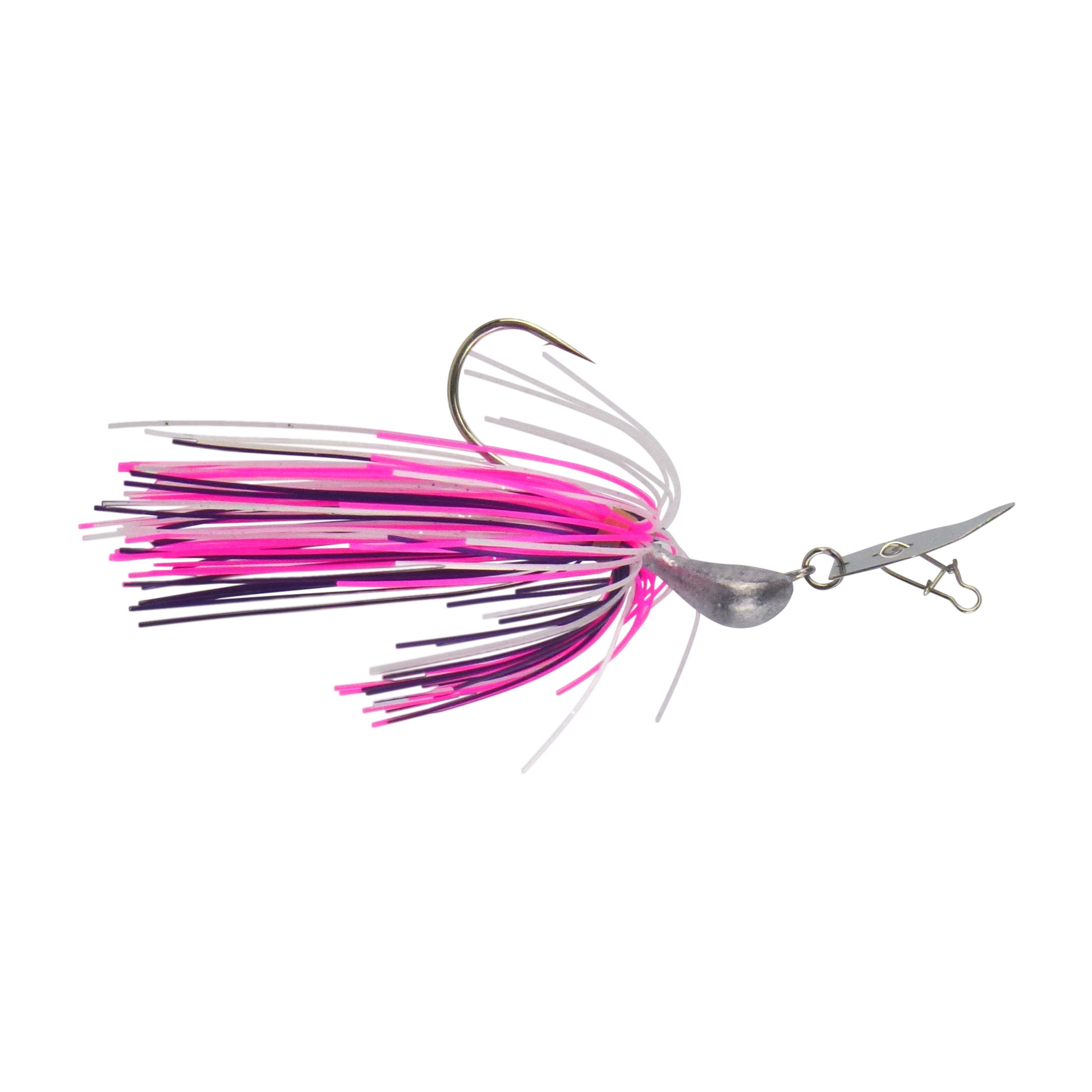 Dekoi 7gm Bladed Swim Jig, Chatterbait, Hot Flash, 2 pack V658-93MC003072014